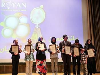 برگزیدگان پانزدهمین جشنواره بین‌المللی تحقیقاتی رویان، تقدیر شدند