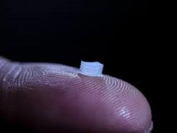 یک نوع ساختار  پرینت شده سه بعدی که به درمان آسیب های طناب نخاعی کمک می کند
