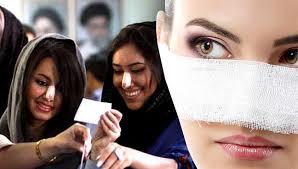 بانداژهای روی بینی نشان دهنده شوق زیاد ایرانی ها به انجام جراحی های زیبایی